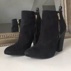 Black Suede Boots